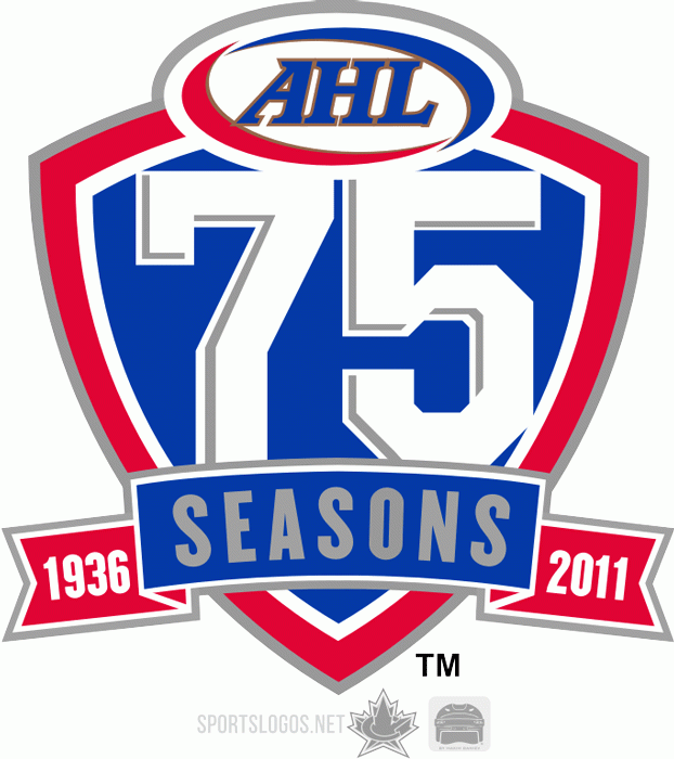 American Hockey League 2010 11 Anniversary Logo v2 iron on transfers for clothing